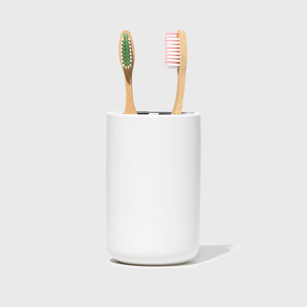 Stoneware Toothbrush Holder - Image 3