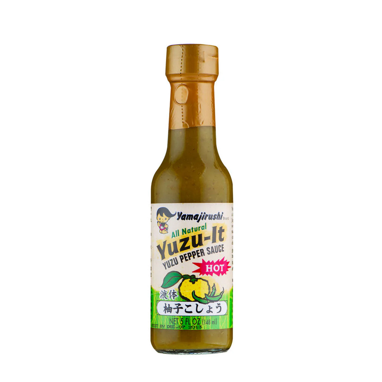 YAMAJIRUSHI YUZU-IT CITRUS CHILI SAUCE 5 FL OZ/148ML