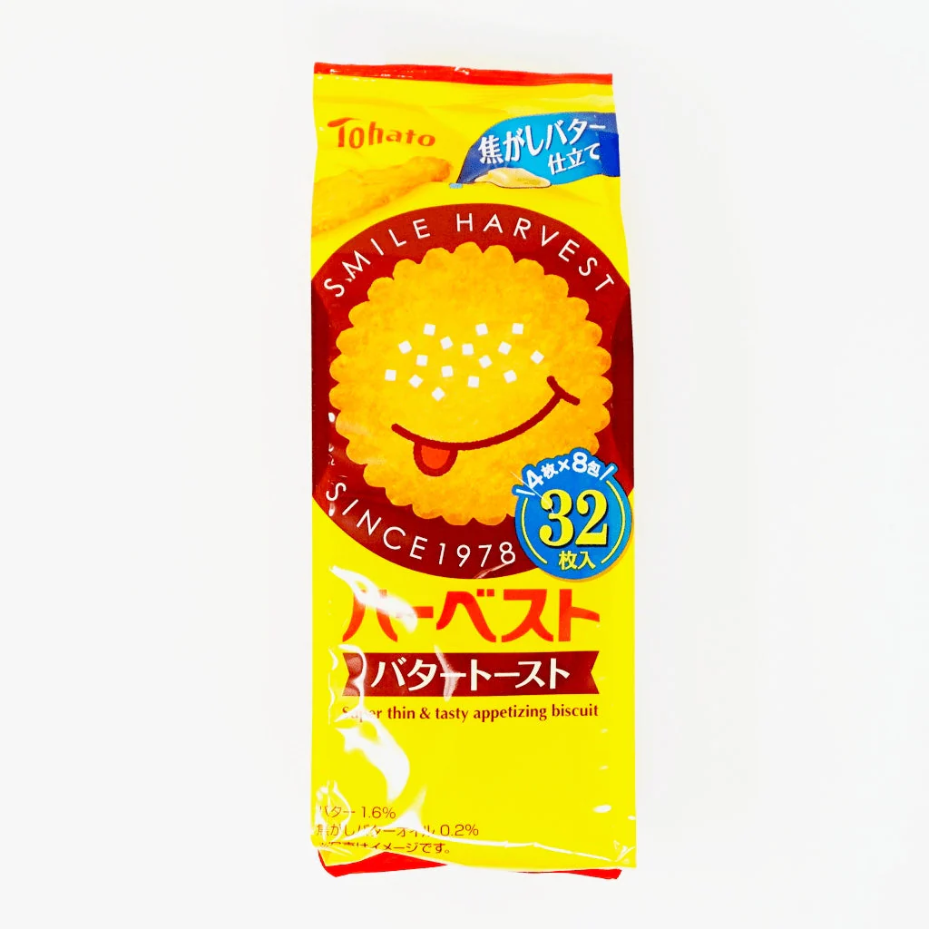 TOHATO HARVEST BETTER TOAST 32P 3.5OZ/100G